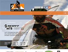 Tablet Screenshot of mtb-marathon.co.uk